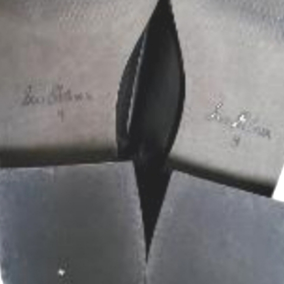 Sam Edelman THATCHER Black Leather Ankle Boot Dress Square Toe Heel Shoe Women 9 - Picture 9 of 13